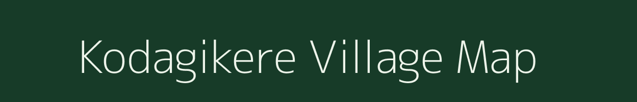 Kodagikere village map in Karnataka