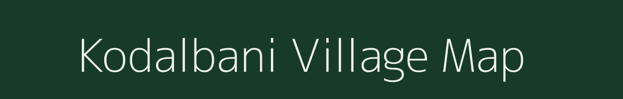 Kodalbani village map in West Bengal