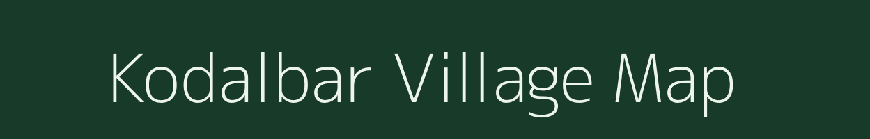 Kodalbar village map in West Bengal