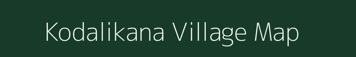 Kodalikana village map in West Bengal