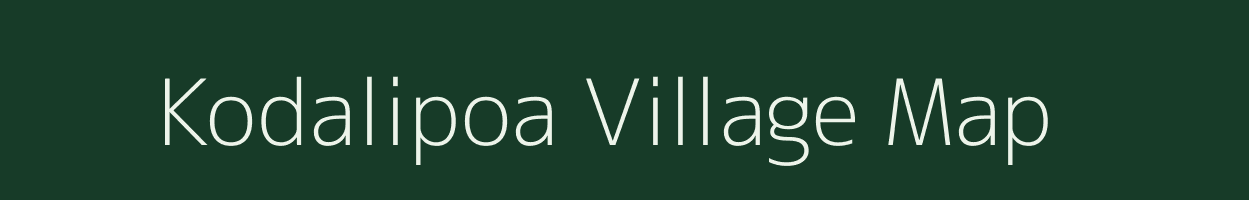 Kodalipoa village map in West Bengal