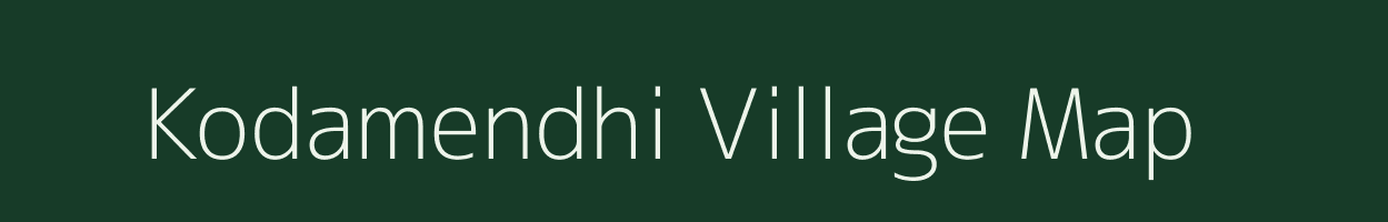 Kodamendhi village map in Maharashtra