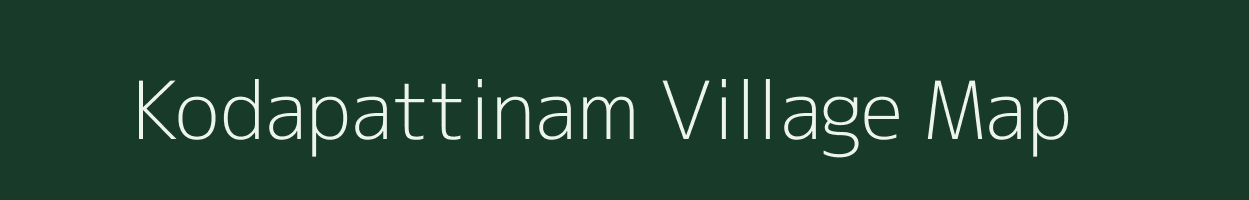 Kodapattinam village map in Tamil Nadu