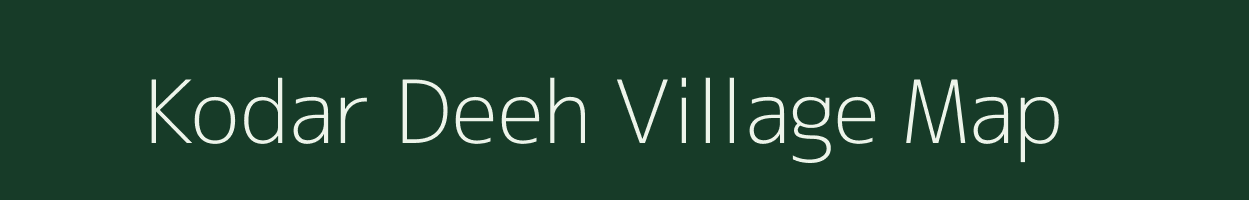 Kodar Deeh village map in Uttar Pradesh