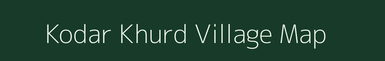 Kodar Khurd village map in Uttar Pradesh