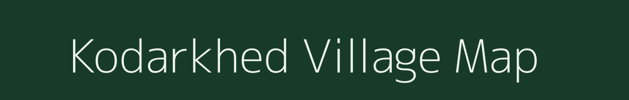 Kodarkhed village map in Maharashtra