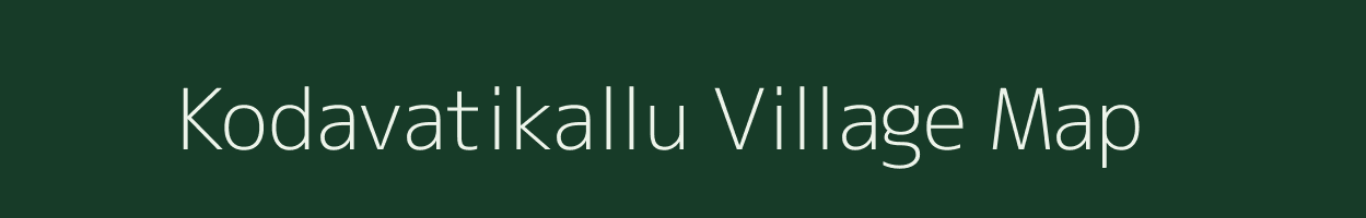 Kodavatikallu village map in Andhra Pradesh