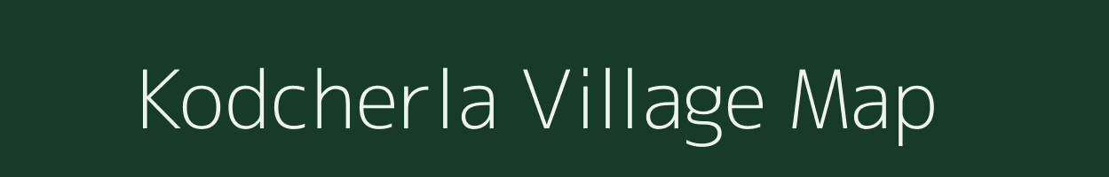 Kodcherla village map in Andhra Pradesh