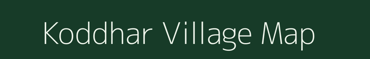 Koddhar village map in Uttarakhand