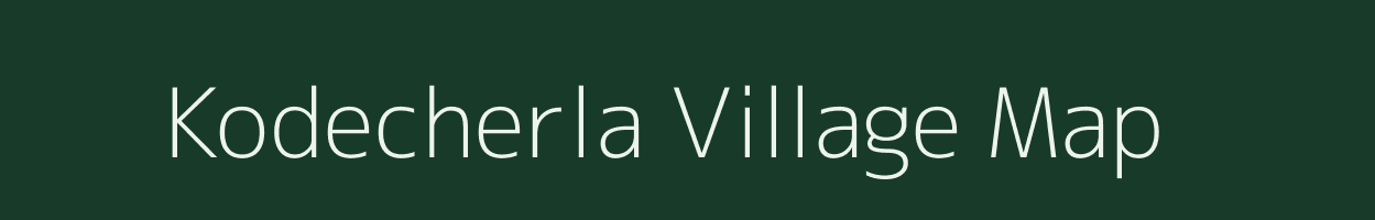 Kodecherla village map in Andhra Pradesh