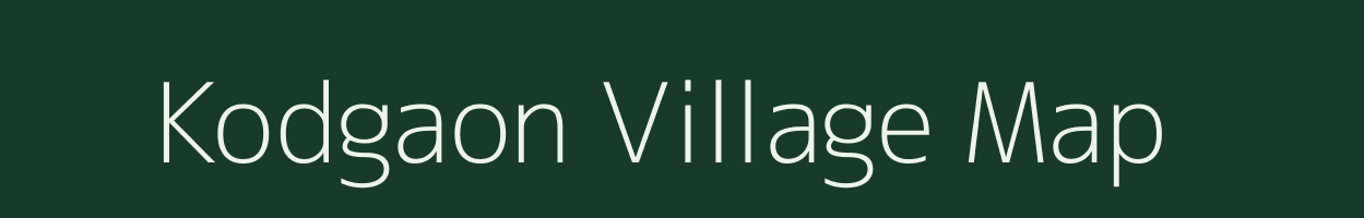 Kodgaon village map in Maharashtra