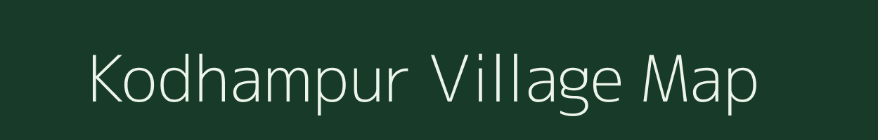 Kodhampur village map in Uttar Pradesh