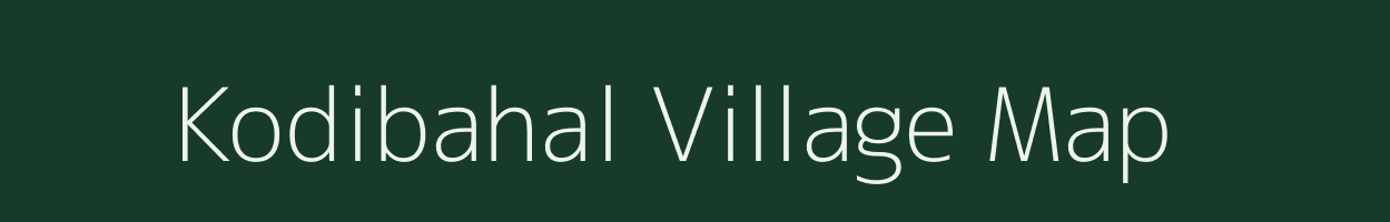 Kodibahal village map in Odisha