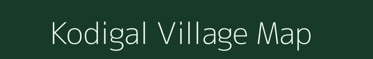 Kodigal village map in Karnataka