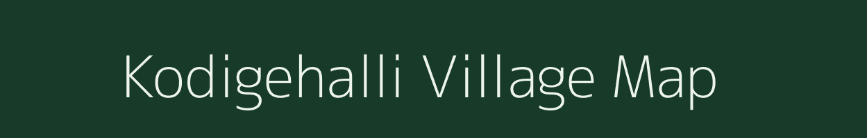 Kodigehalli village map in Karnataka