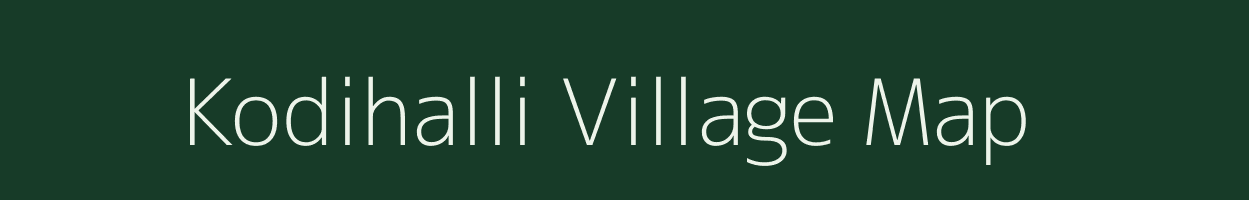 Kodihalli village map in Andhra Pradesh