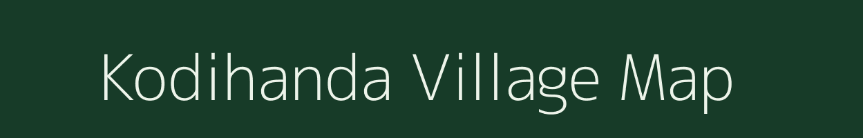 Kodihanda village map in Odisha