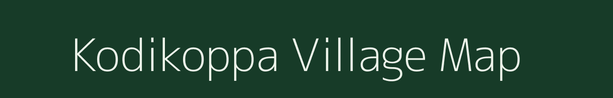 Kodikoppa village map in Karnataka