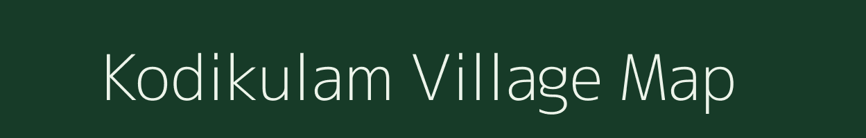 Kodikulam village map in Tamil Nadu