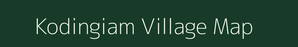 Kodingiam village map in Tamil Nadu