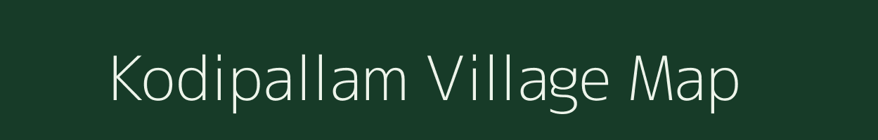 Kodipallam village map in Tamil Nadu