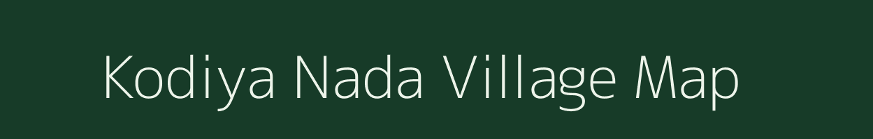 Kodiya Nada village map in Rajasthan