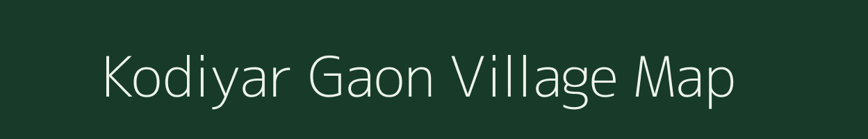 Kodiyar Gaon village map in Uttarakhand