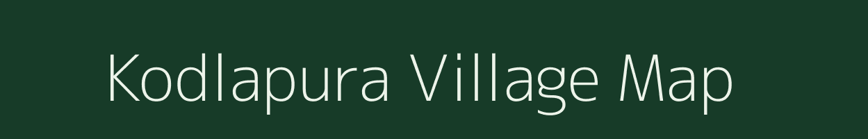Kodlapura village map in Karnataka
