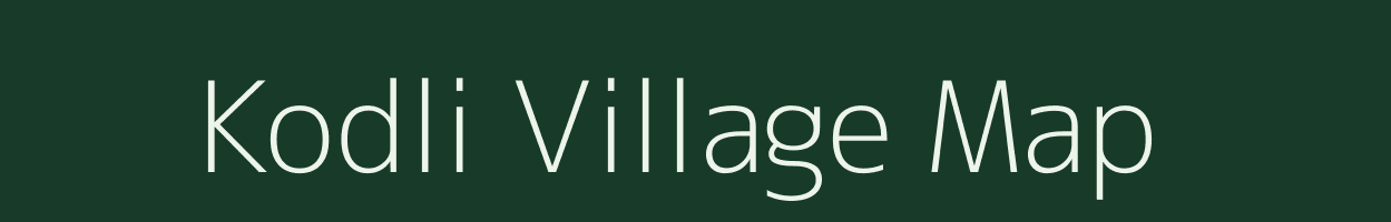 Kodli village map in Karnataka