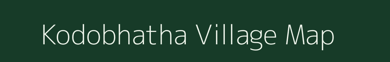 Kodobhatha village map in Chhattisgarh