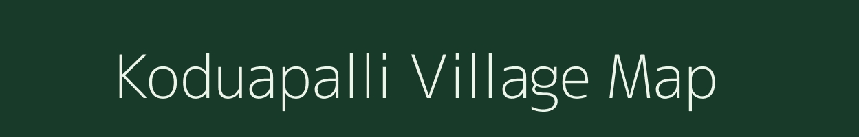 Koduapalli village map in Odisha