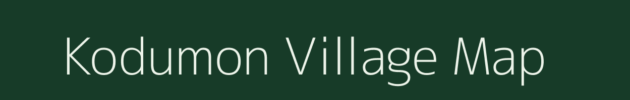 Kodumon village map in Kerala