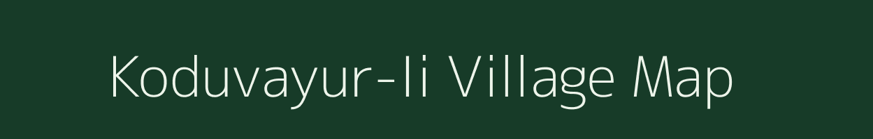 Koduvayur-Ii village map in Kerala