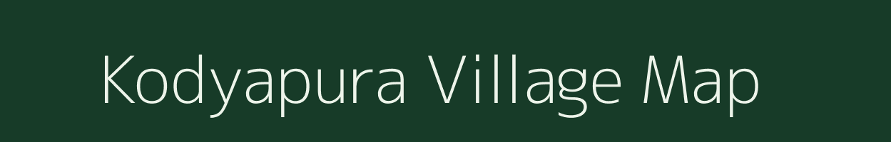 Kodyapura village map in Madhya Pradesh