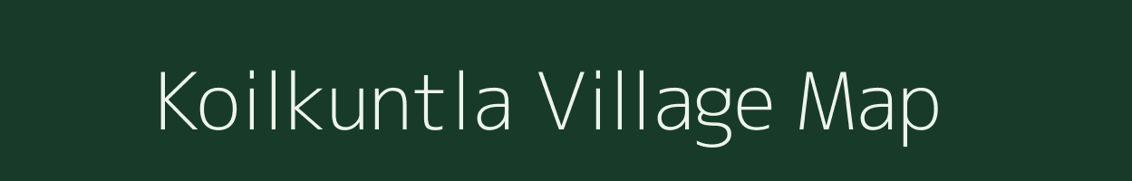 Koilkuntla village map in Andhra Pradesh