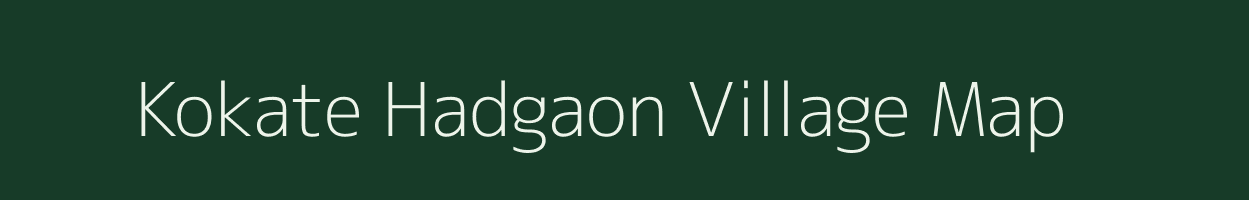 Kokate Hadgaon village map in Maharashtra