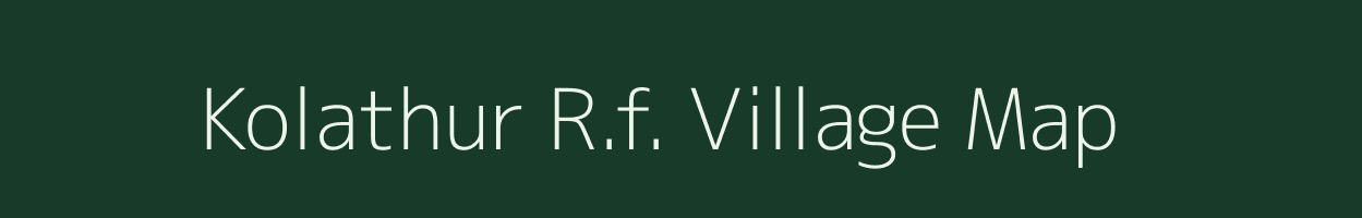 Kolathur R.f. village map in Tamil Nadu