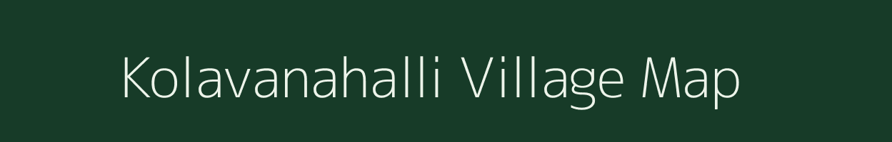 Kolavanahalli village map in Karnataka