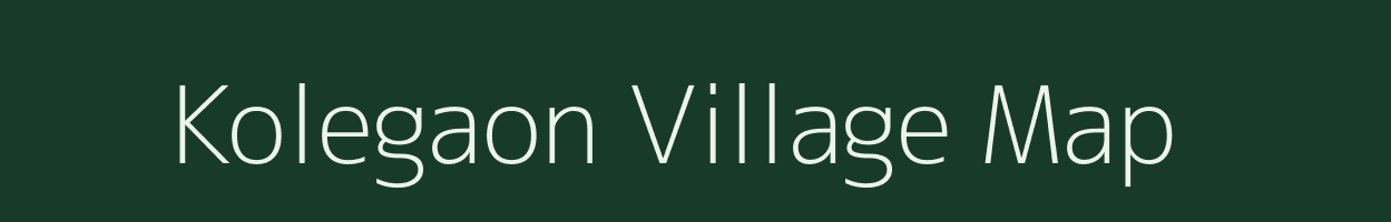 Kolegaon village map in Maharashtra