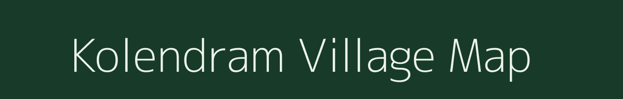Kolendram village map in Tamil Nadu