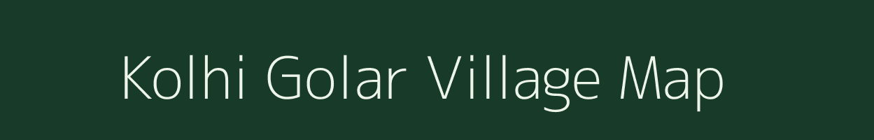 Kolhi Golar village map in Maharashtra