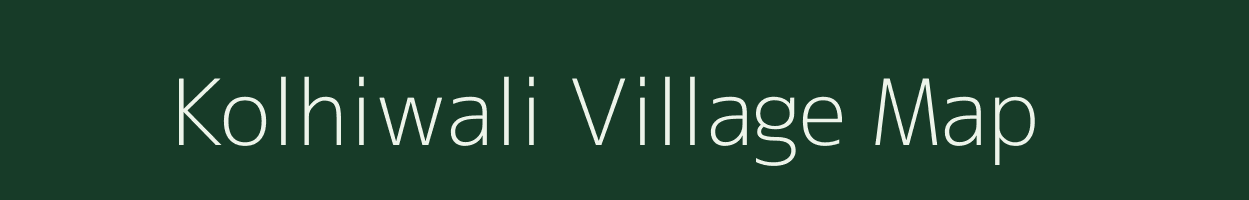 Kolhiwali village map in Maharashtra