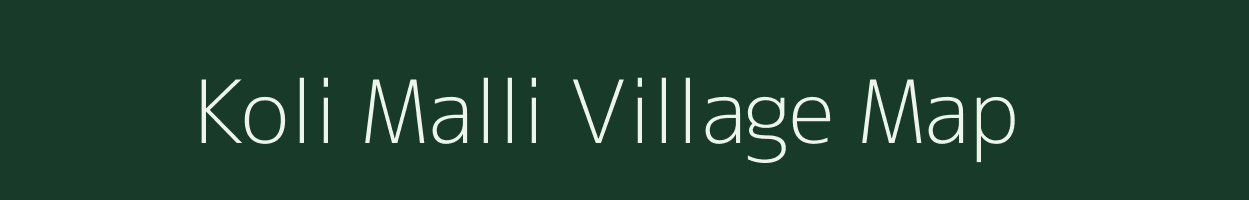 Koli Malli village map in Uttarakhand