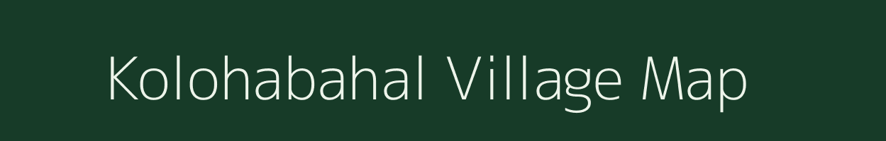 Kolohabahal village map in Odisha