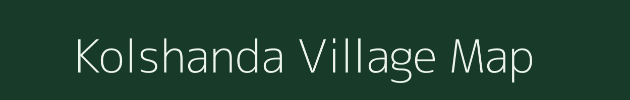 Kolshanda village map in West Bengal