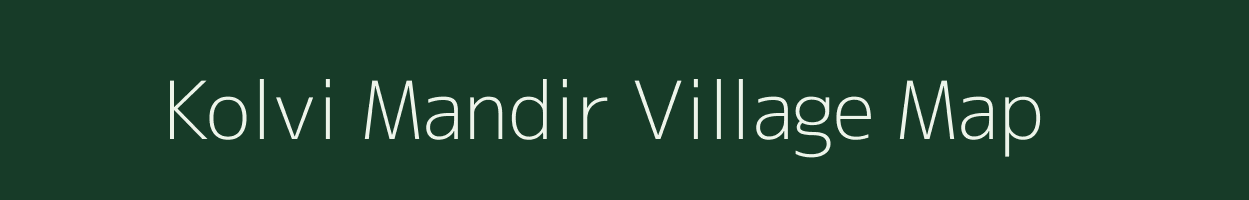 Kolvi Mandir village map in Rajasthan