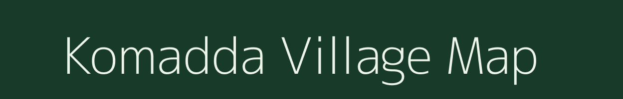 Komadda village map in West Bengal