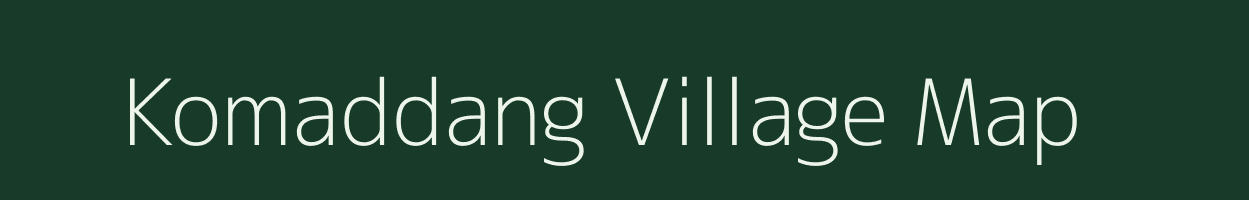 Komaddang village map in West Bengal