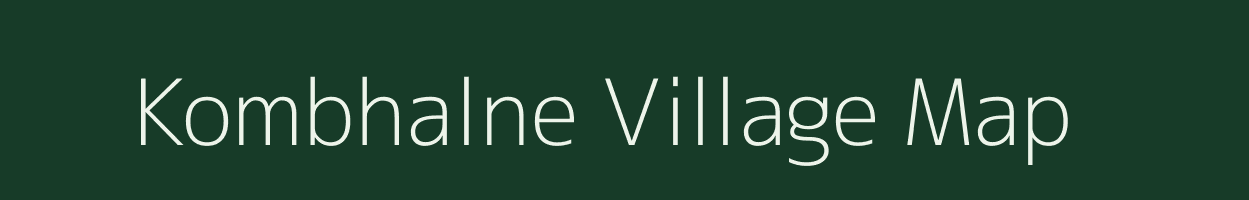 Kombhalne village map in Maharashtra