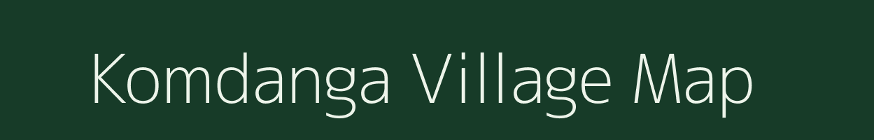 Komdanga village map in West Bengal